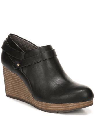 black wedge shooties