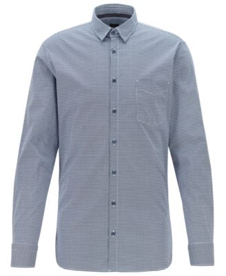 hugo boss men's slim fit shirts