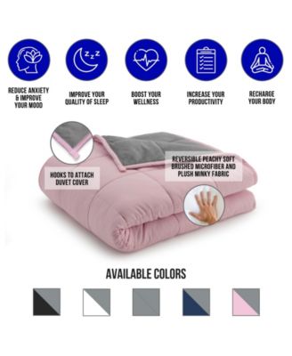 Reversible Anti-Anxiety 12lb Weighted Blanket