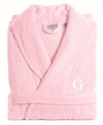 100% Turkish Cotton Personalized Terry Bath Robe - Pink