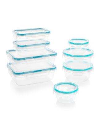 Caraway 16-piece Non-Toxic Ceramic Coated Glass Food Storage Containers