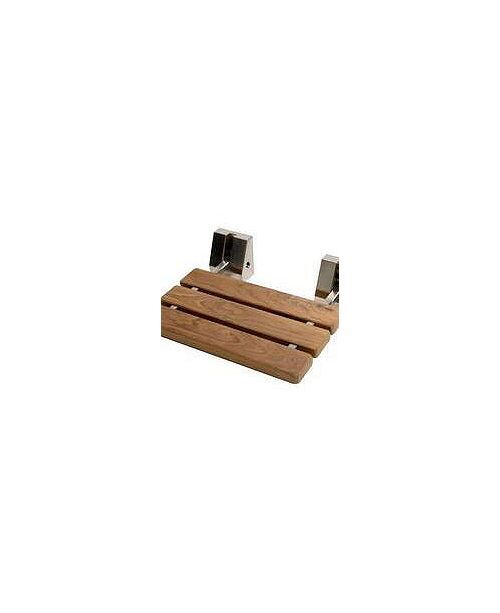 28 W Heavy Duty Wall Mount Fold Down Teak Shower Seat Teakworks4u
