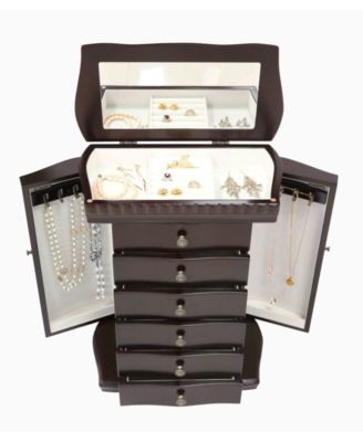 PKO Inc. Traditional Large Wooden Jewelry Box