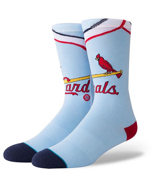 Stance St. Louis Cardinals Coop Jersey Crew Socks & Reviews - Sports Fan Shop By Lids - Men - Macy&#39;s