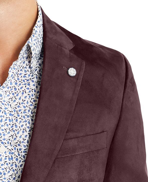 Nautica Men's ModernFit FauxSuede Sport Coat & Reviews Blazers