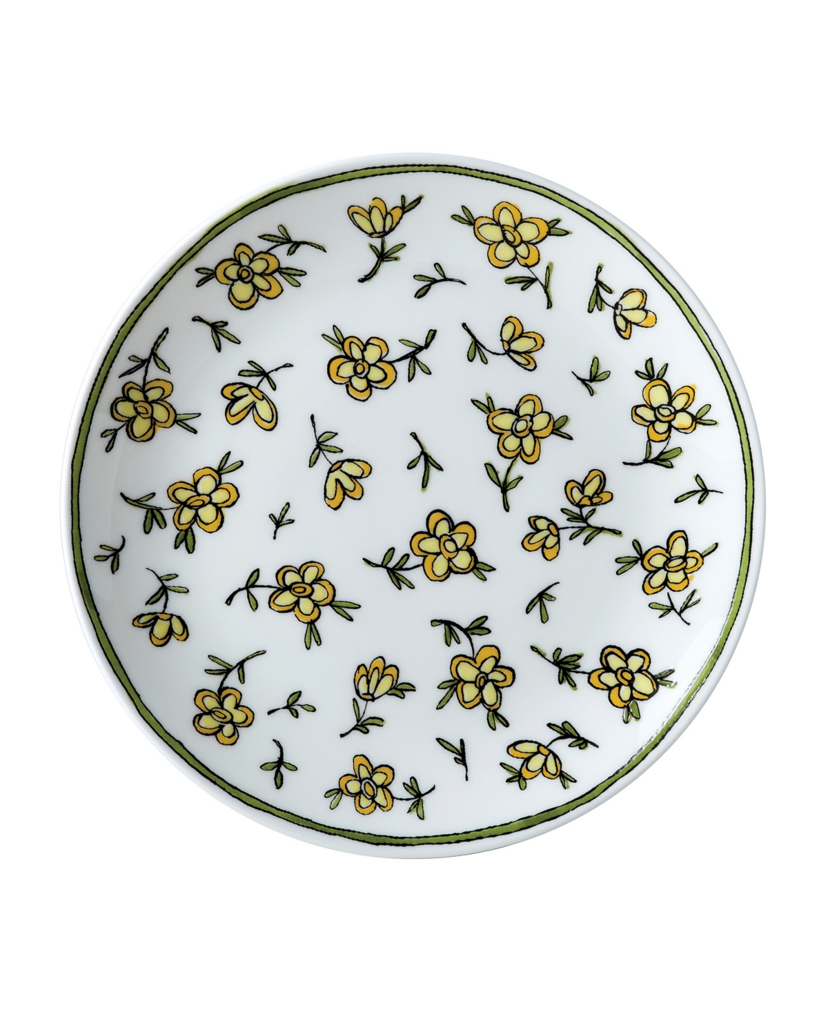 Twig New York Heritage Daisy Chain 8" Salad Plate In Multi