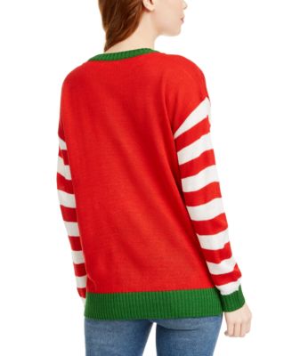 Ultra Flirt Juniors' Christmas Tree Sweater