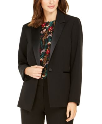 Nine West - One-Button Tuxedo Jacket