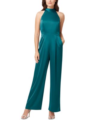 tahari blue jumpsuit