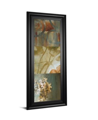 Square Choices by Thompson, L. Framed Print Wall Art - 18" x 42"