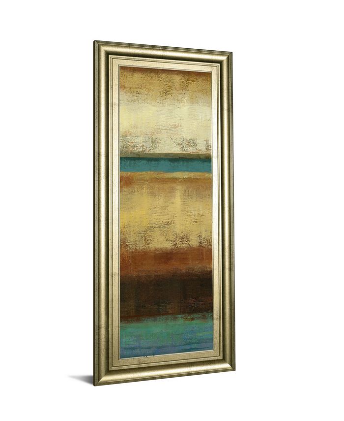 Classy Art Earth by Allison Pearce Framed Print Wall Art 18" x 42" Macy's