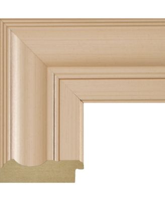 Composition 4A by Melissa Wang Framed Print Wall Art - 18" x 42"