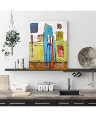 Courtside Market William DeBilzan I-Do- 16"x20"x2" Gallery-Wrapped Canvas Wall Art