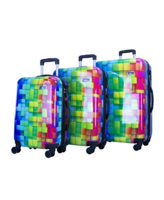 rainbow luggage