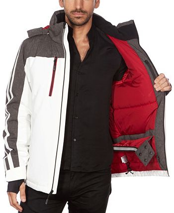 Avalanche yarn dyed taslan ski jacket cheap