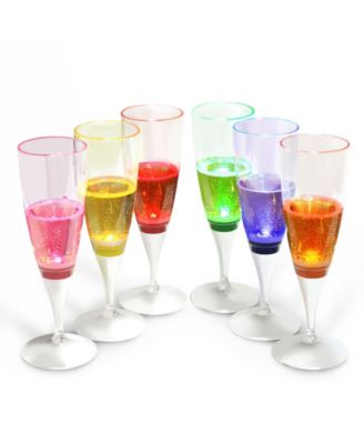 light up champagne glasses