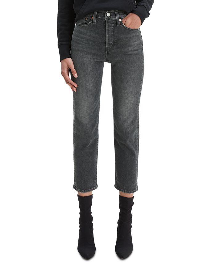 Levi's Women's Cropped Button-Fly Jeans - Macy's
