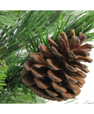 24" Mixed Cashmere Berry Pine Artificial Christmas Tree - Unlit