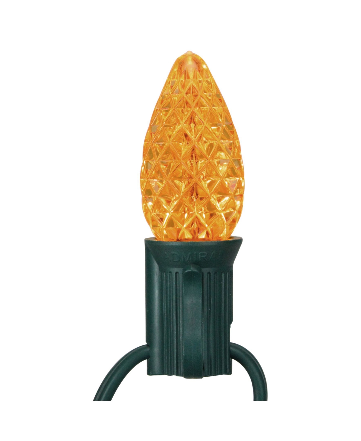 Northlight Pack of 25 Faceted C7 LedColor Christmas Replacement Bulbs - Multi