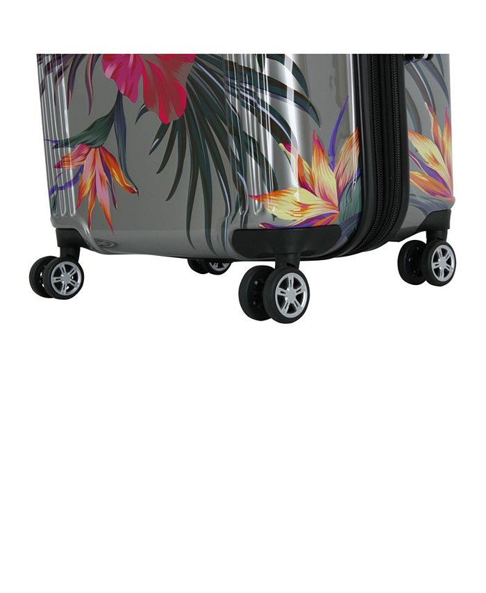 Triforce Luggage Triforce Havana 22" Carry On Tropical Floral Luggage