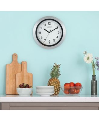 WT-3129S 12" Atomic Analog Wall Clock