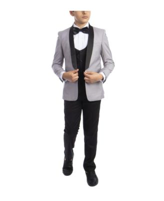 Toddler Boy's 5-Piece Slim Fit Shawl Tuxedo Set