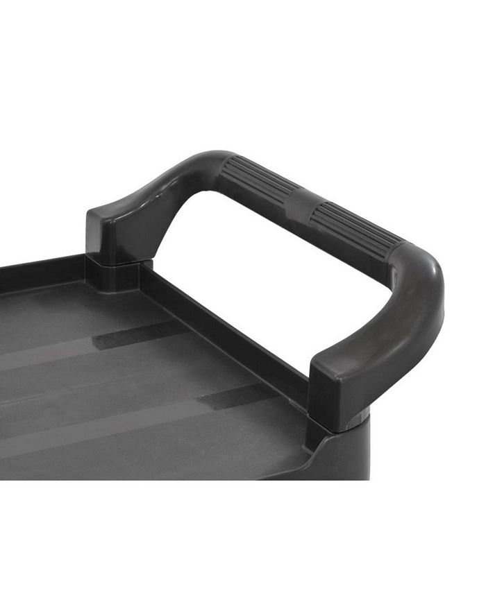 Edsal 3Shelf Heavy Duty Utility Cart with Casters Macy's