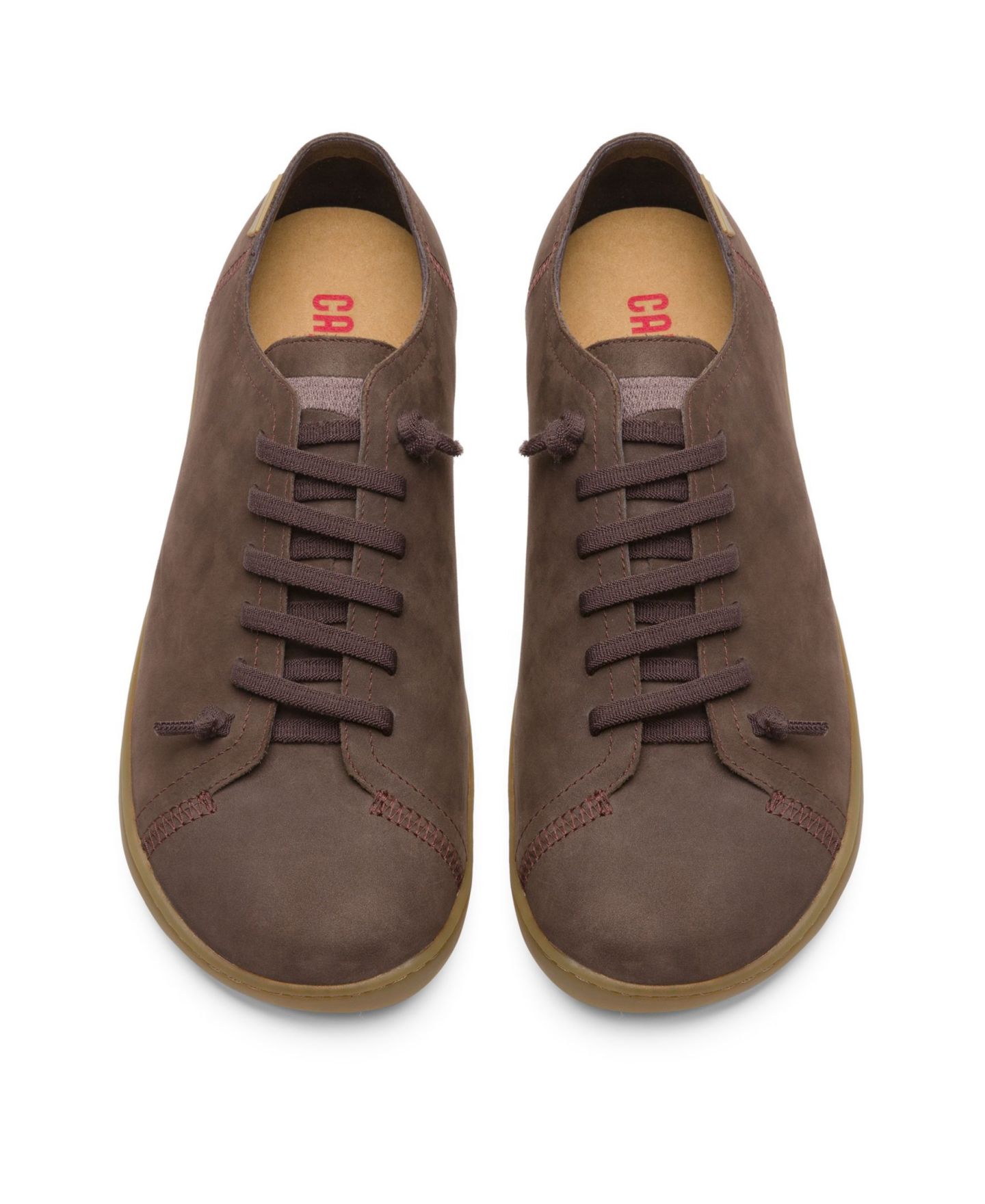 Мужские кроссовки Camper Peu Cami Leather, цвет: Коричневый — фото 1