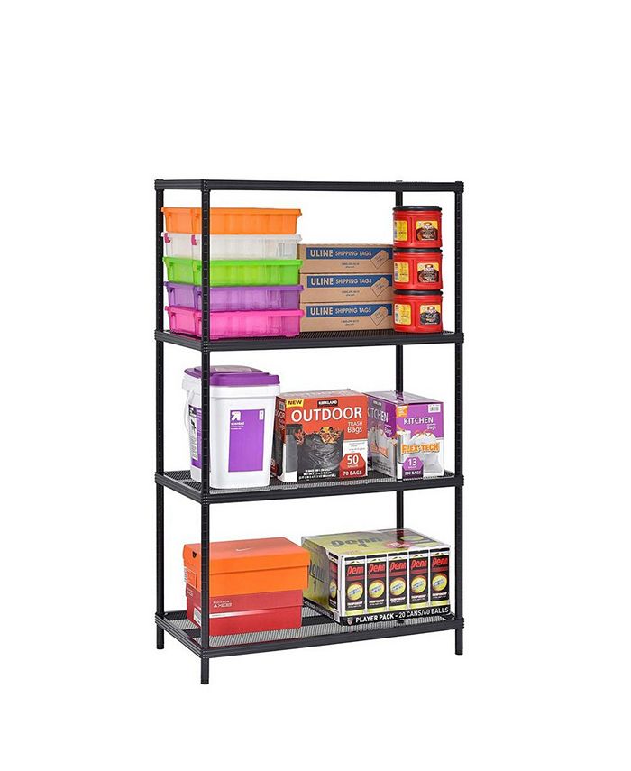 Edsal 4Tier Mesh Shelving Unit Macy's