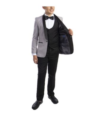 Big Boy's 5-Piece Slim Fit Shawl Tuxedo Set