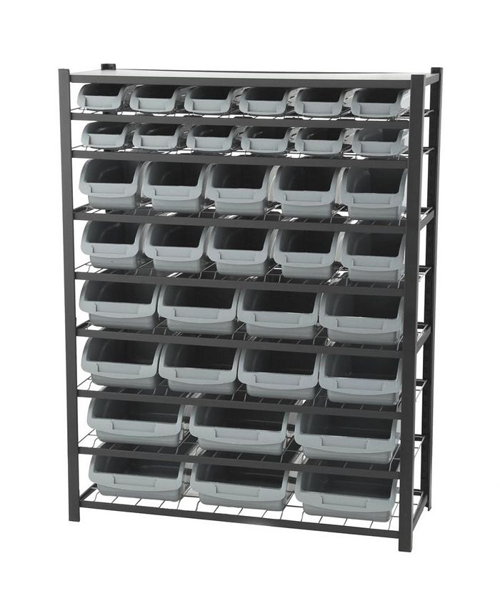 Edsal Steel Commercial Bin Shelving Unit Macy's