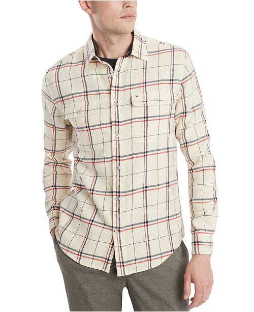 Tommy Hilfiger Men S Milan Plaid Shirt Created For Macy S
