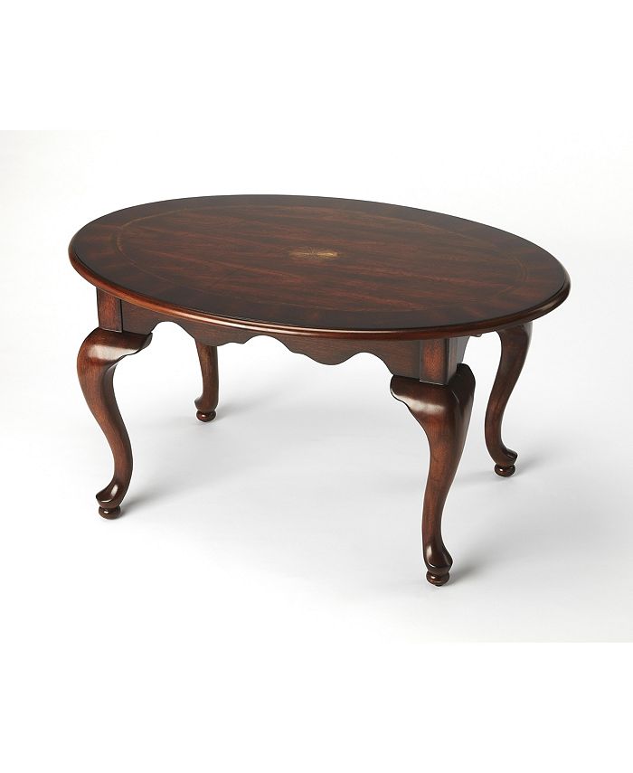 Butler - Grace Oval Coffee Table, Quick Ship