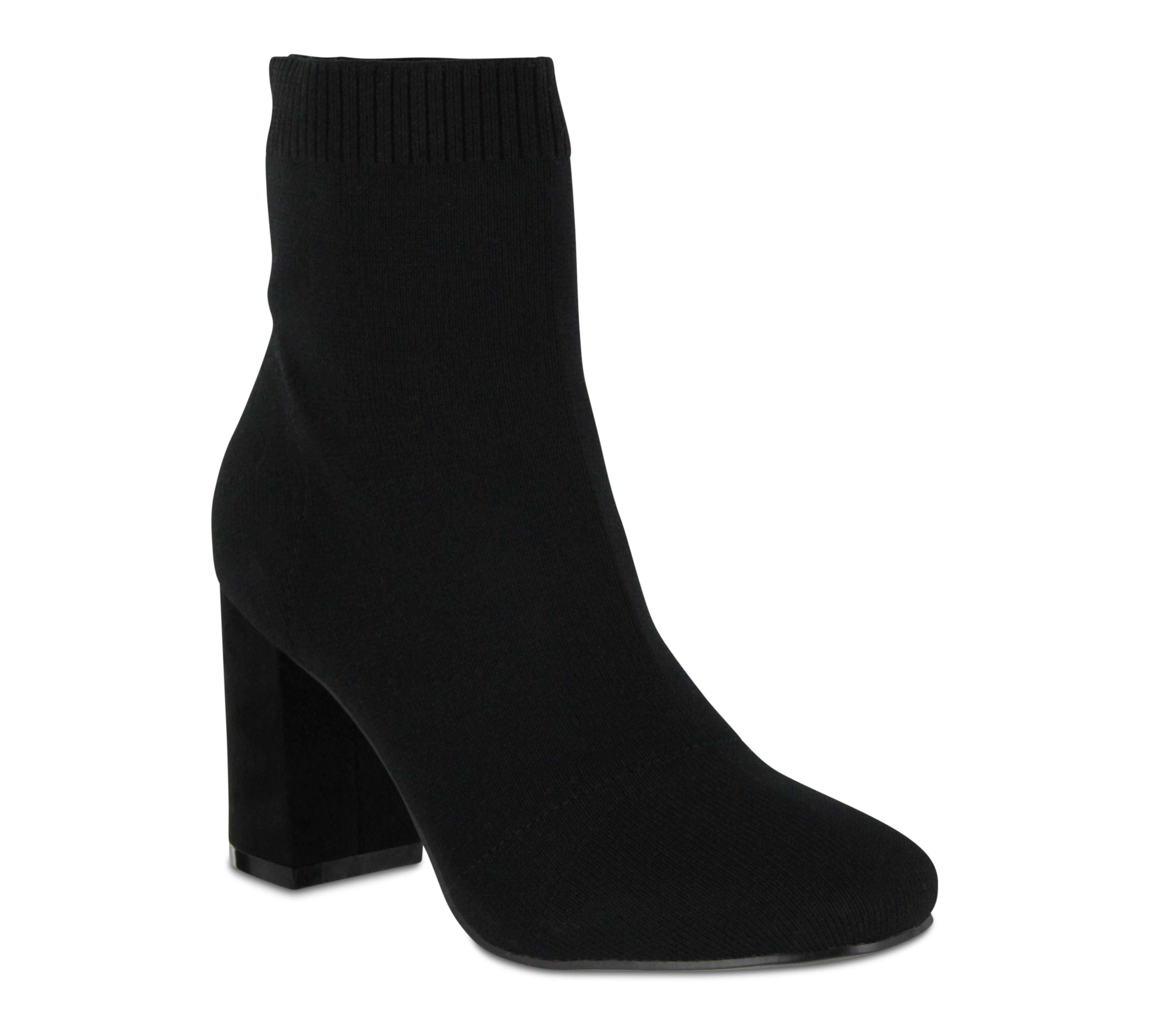 Mia Women's Erika Stacked Heel Booties