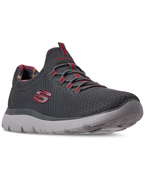 skechers women's summits wide width athletic sneakers from finish line