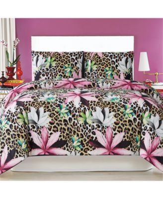 Christian Siriano Tahiti Duvet Set Collection Bedding