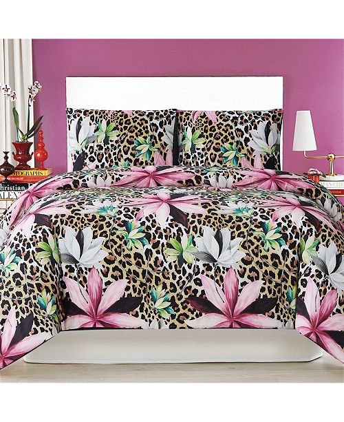 Christian Siriano New York Christian Siriano Tahiti King Duvet Set