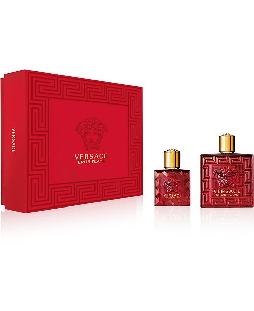 Versace Men S 2 Pc Eros Flame Eau De Parfum Gift Set Reviews All Perfume Beauty Macy S