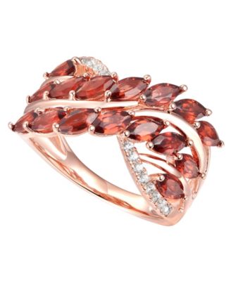 Macy's Rhodolite Garnet (2 Diamond (1/10