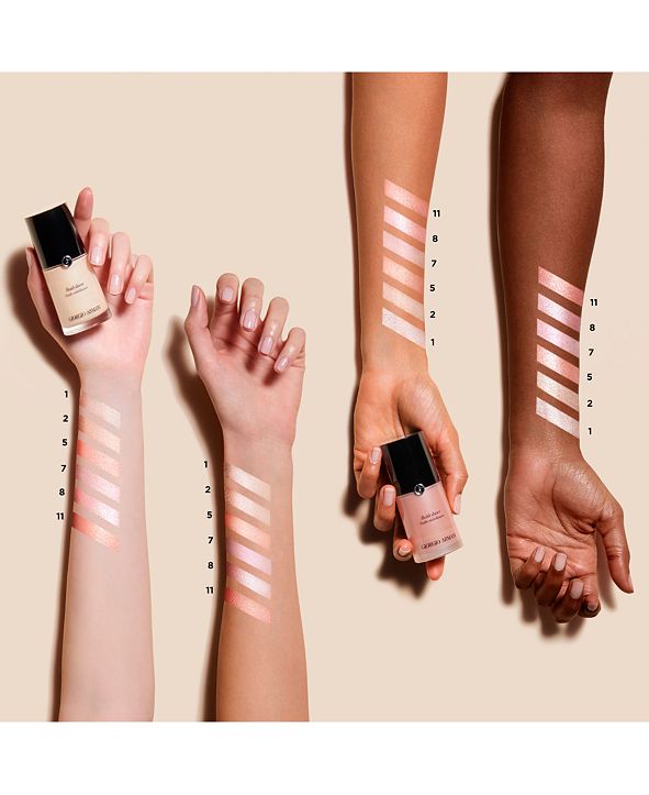 Giorgio Armani Fluid Sheer Glow Enhancer, 1-oz. & Reviews - Foundation - Beauty - Macy's