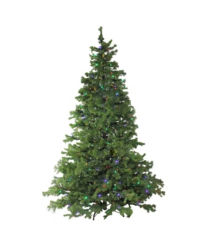 Northlight 7.5' Layered Pine Instant Power Technology Single Plug Christmas Tree In Green
