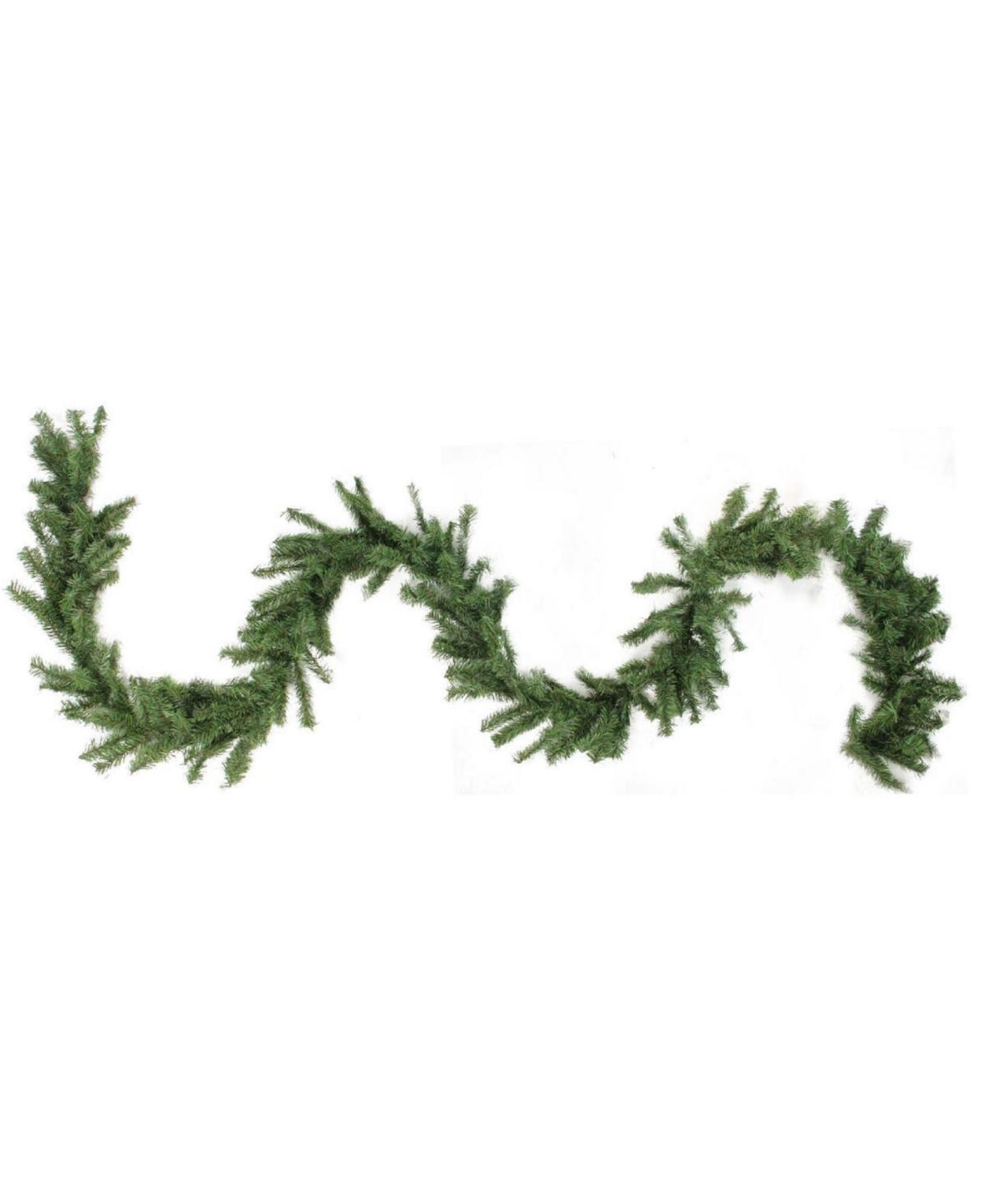 Northlight 9' X 8" Canadian Pine Artificial Christmas Garland In Green