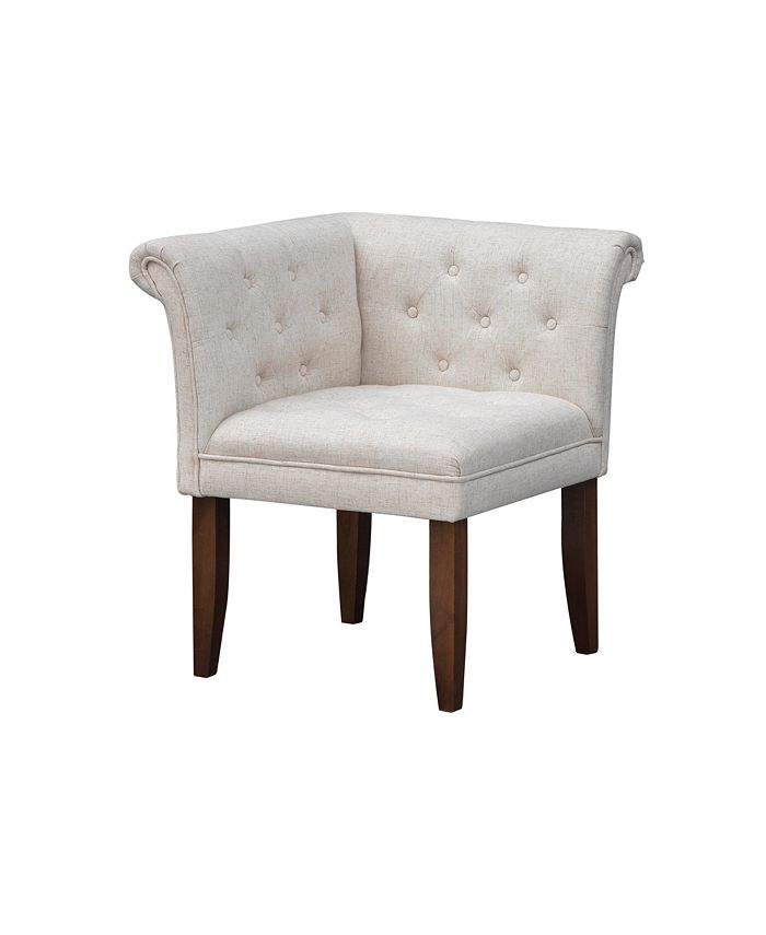 Corner sales accent chair