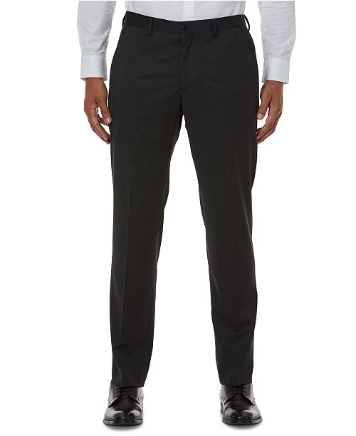 Armani Exchange Men S Slim Fit Gray Solid Suit Separate Pants