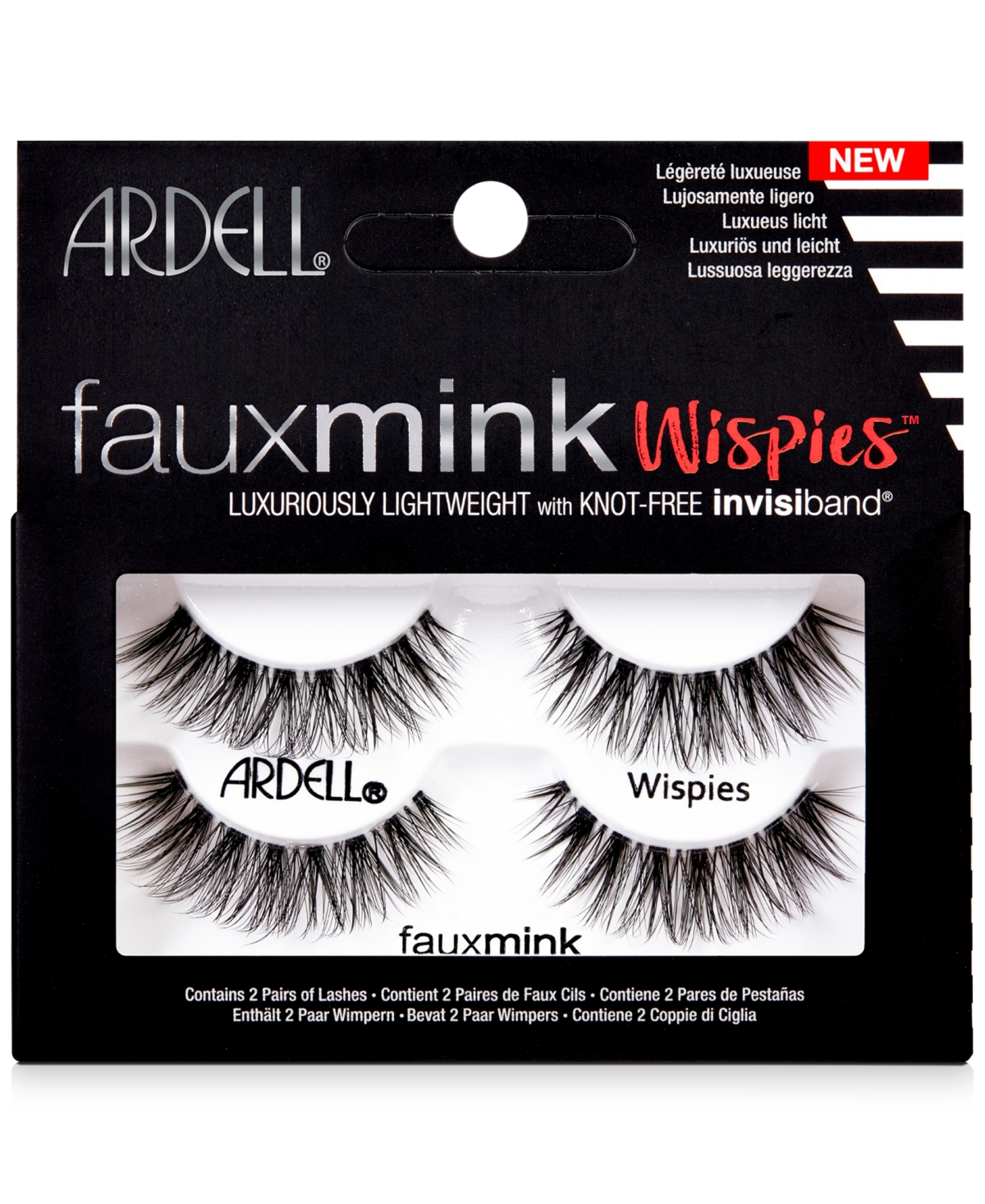 Faux Mink Lashes - Wispies 2-Pack