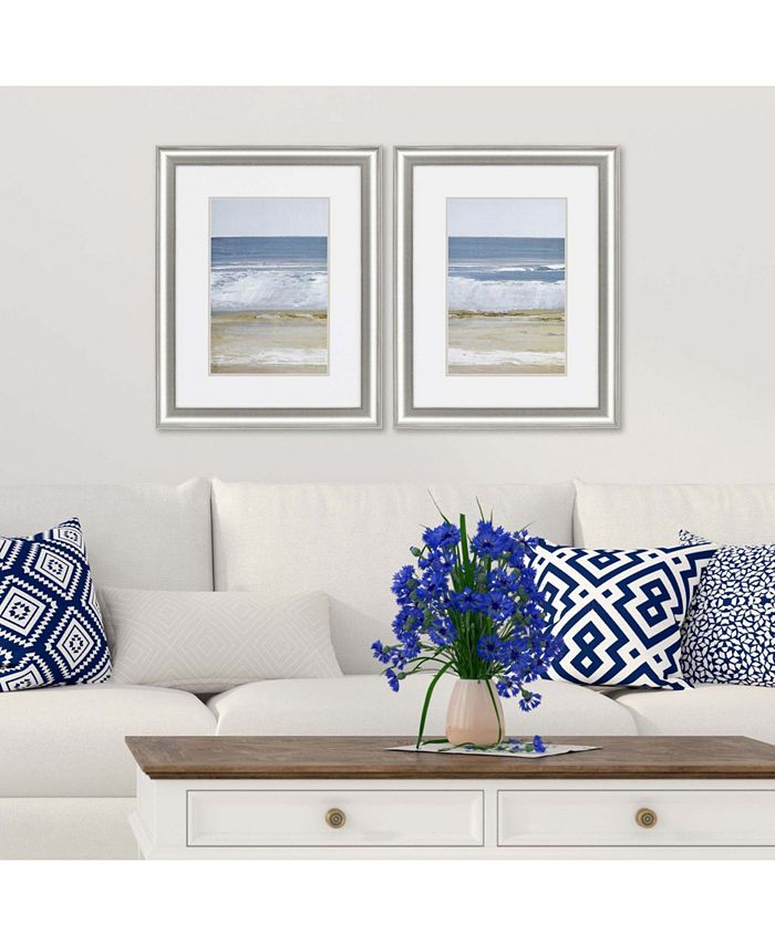 Paragon Picture Gallery Paragon Spindrift Framed Wall Art Set of 2, 29 ...