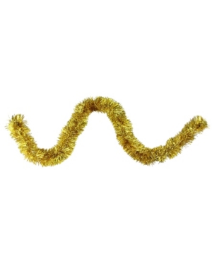 Northlight 50' Traditional Deep Gold 8 Ply Christmas Foil Tinsel Garland