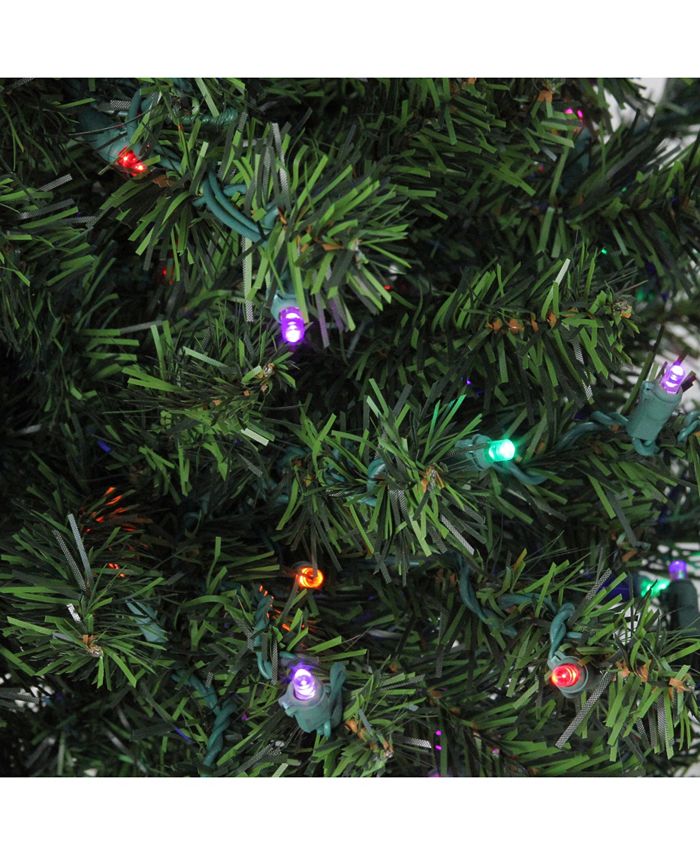 Northlight 4' PreLit LED Canadian Pine Artificial Christmas Tree Multi Lights Macy's