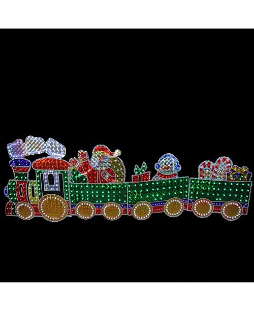 Northlight 4 Piece Holographic Led Lighted Motion Train Set