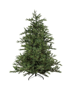 Northlight 7.5' Pre-lit Oregon Noble Fir Artificial Christmas In Green
